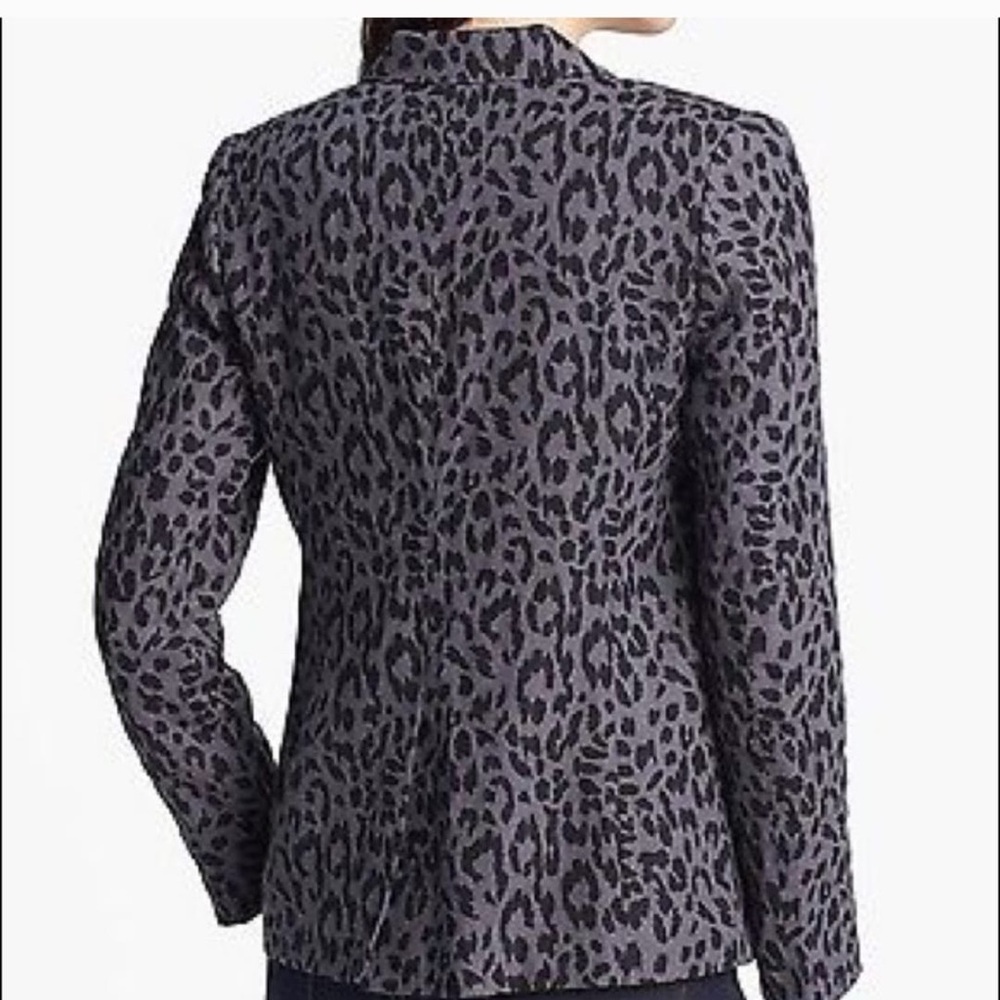 Joie Leopard Print Women's Blazer - Picture 6 of 6